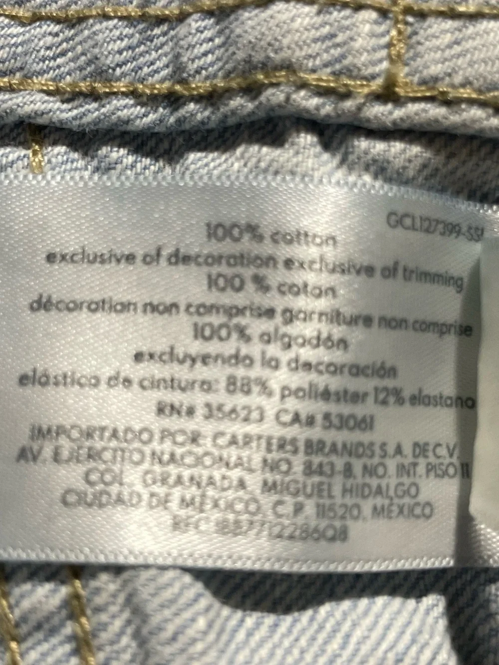 OshKosh B’gosh Boys Size 6 Jeans Lot of 2 Classic Denim Pants Light & Dark Wash